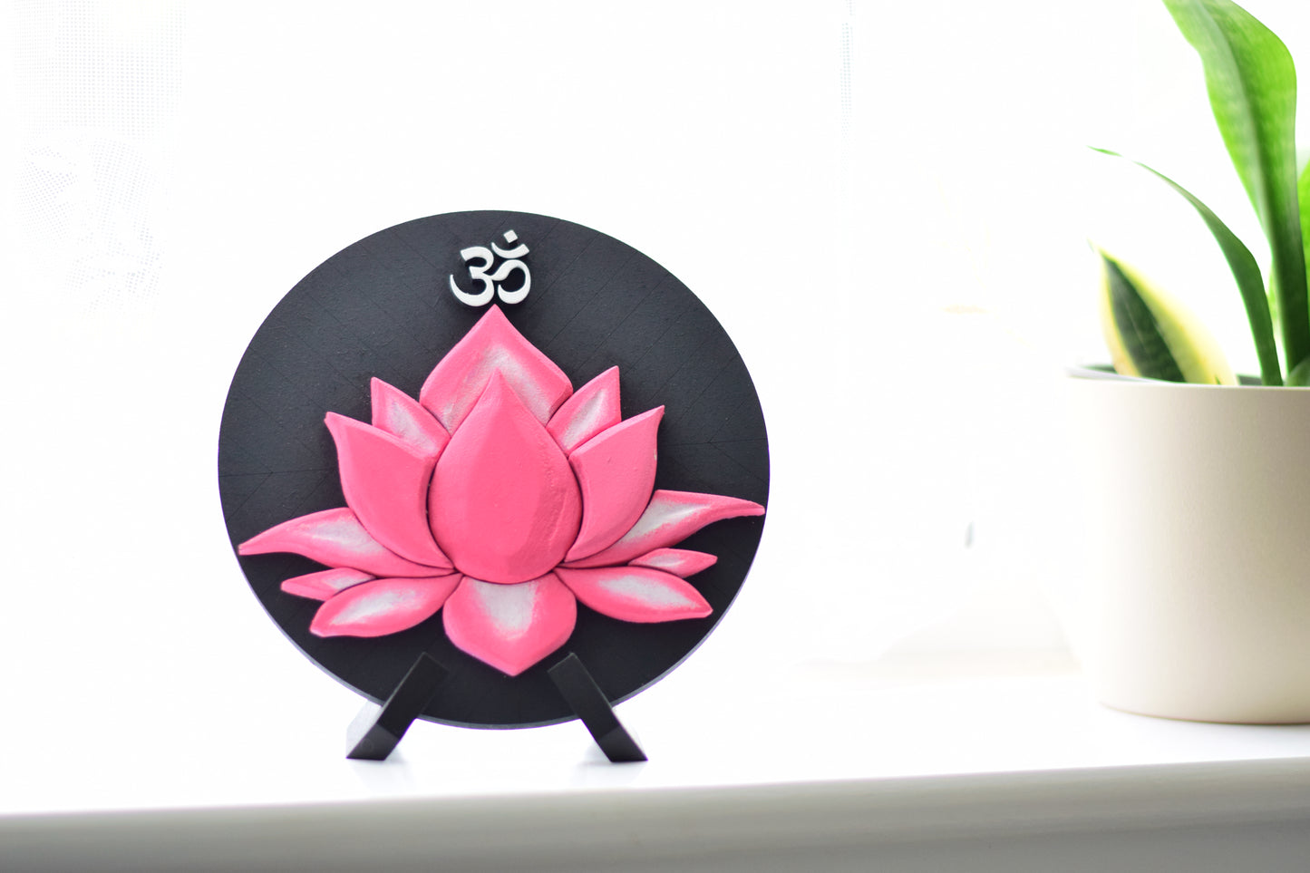 Lotus Flower 3D Display Wood Art