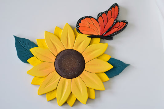Sun in Bloom Statement Art Piece