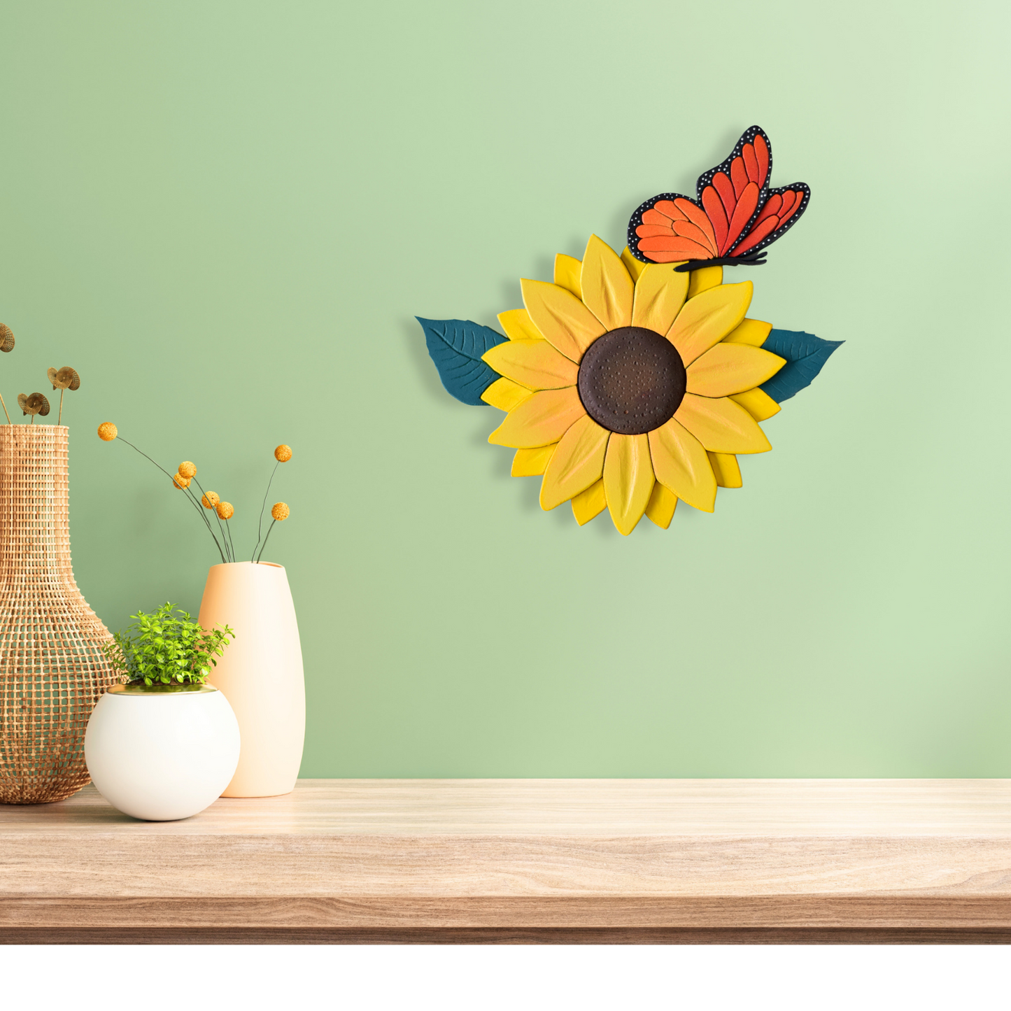 Sun in Bloom Statement Art Piece